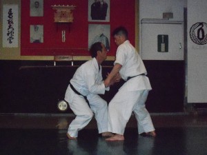 Aiki Nage debout...