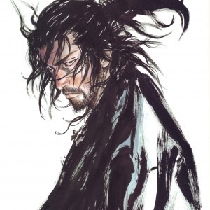 Musashi dans la Bd Vagabond